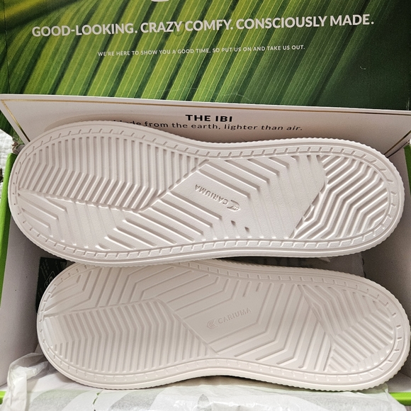 Cariuma IBI low off white knit sneaker Wms sz 9.5 Men's size 8 NIB New - Picture 10 of 16